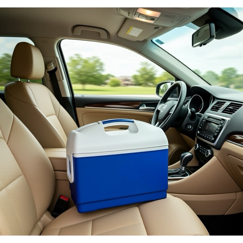 NEW 10.6 QT Outdoor Playmate Cool Camping‎ Portable Ice Chest Cooler Lunch Box